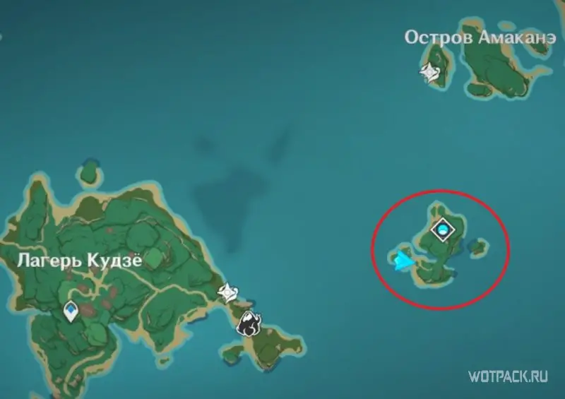 Ostrov s džbánmi Luxusná truhlica Genshin Impact