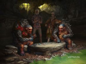The Witcher 3 «Смертельный заговор», как найти сапожника для троллей