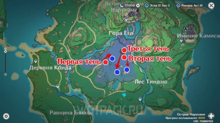Жертвоприношение в Genshin Impact: как найти барьер в заброшенном святилище