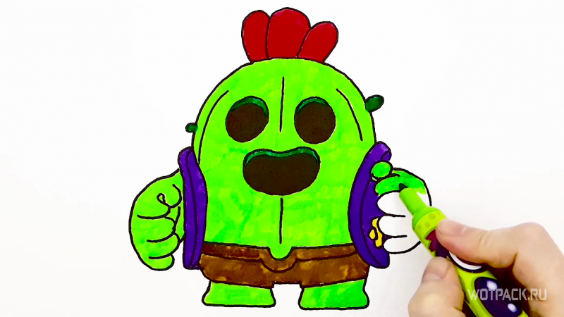 Spike de Brawl Stars: como nocautear, desenhar, skins e como jogar