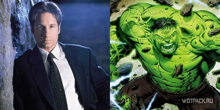 David Duchovny. Hulk