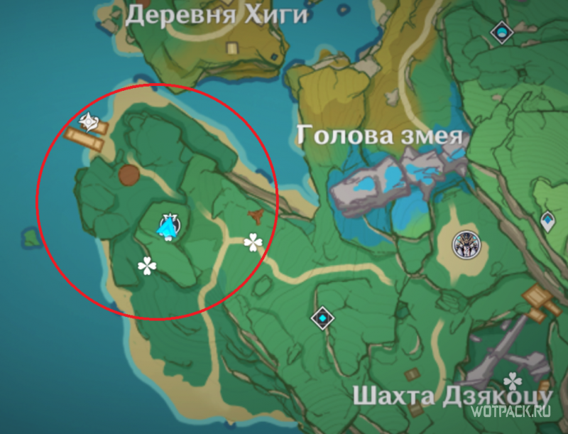 Область сокровищ 12 Затерянные богатства Genshin Impact