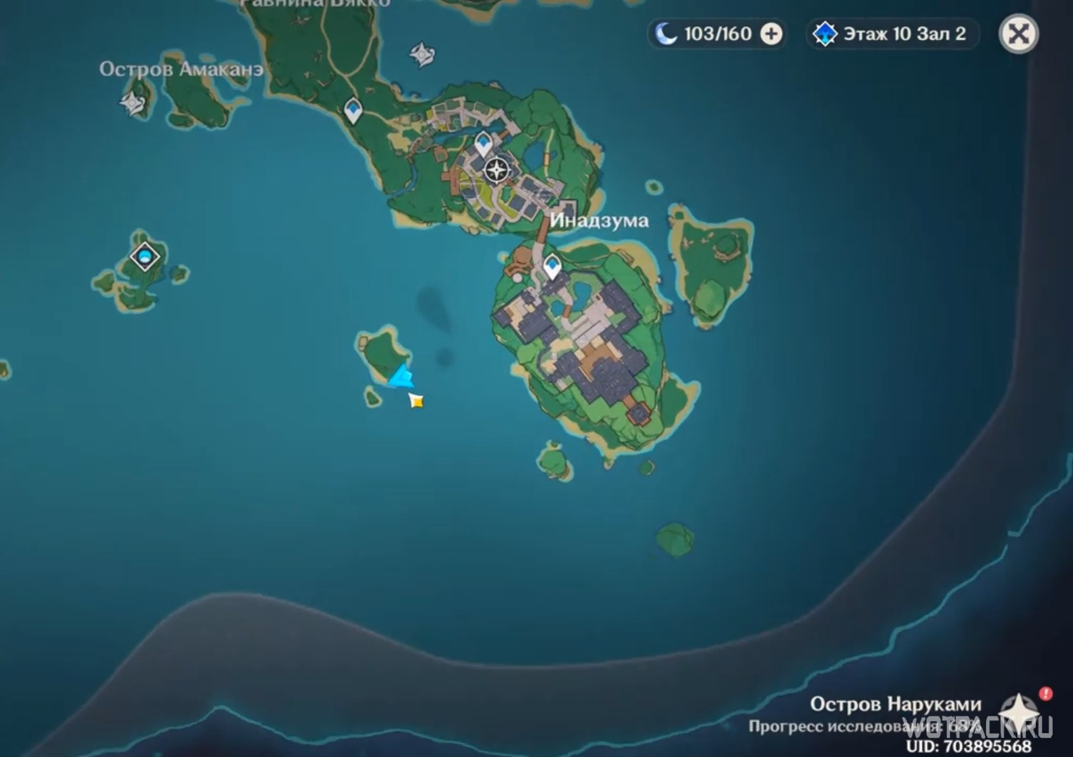 Buried chests of Inazuma in Genshin Impact map location [where to find]