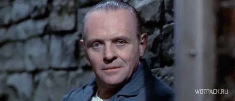 Anthony Hopkins. Silence of the Lambs