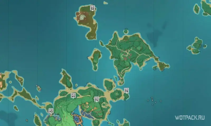 карта расположения тануки на острове каннадзука