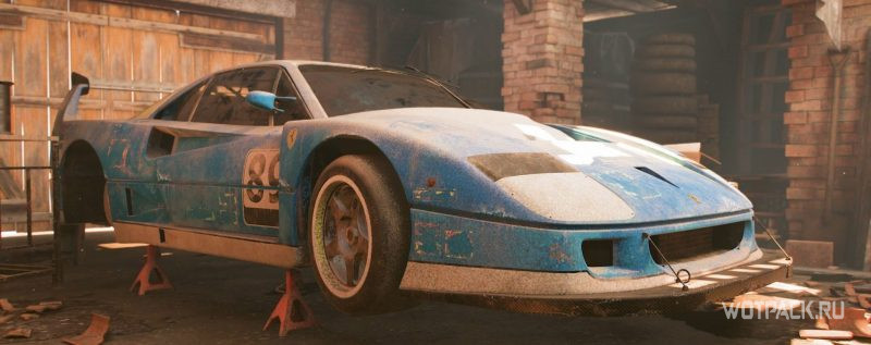 Раритетная машина Ferrari F40 Competizione 1989 в Forza Horizon 5