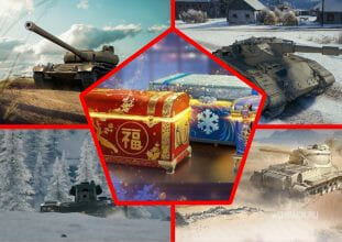 Какие танки будут в Новогодних коробках 2022 в WoT и вероятность их выпадения. Новые имбы для рандома