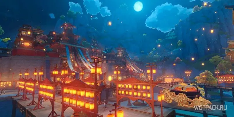 Где найти персонажей Ли Юэ на празднике морских фонарей