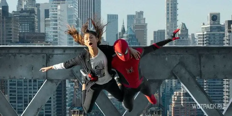 Spiderman: Kein Weg nach Hause. Peter Parke und MJ