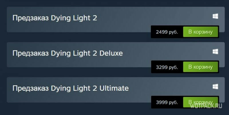 цена за предзаказ Steam защита Денуво Dying Light 2 Stay Human
