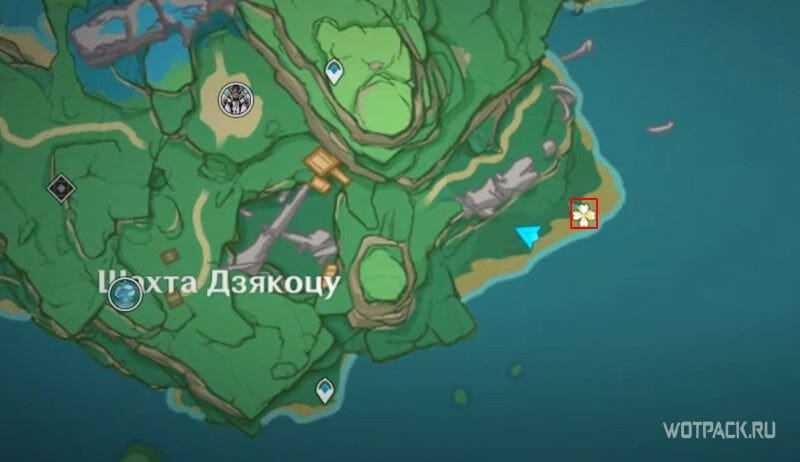 Остров Ясиори карта 7