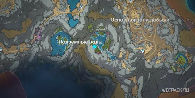 подземные воды на карте