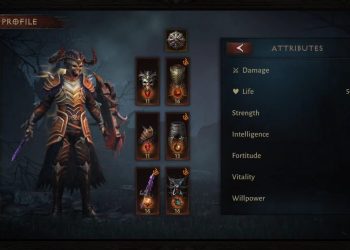 Параметры персонажа в Diablo Immortal