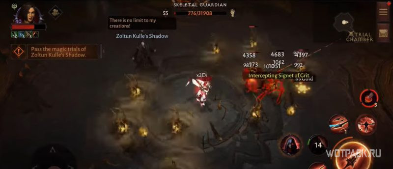 Тайная комната Золтуна Кулла в Diablo Immortal