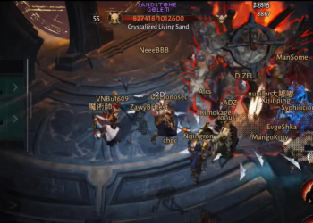Песчанокаменный голем в Diablo Immortal