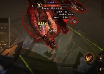 Анимация атаки Гидры в Diablo Immortal