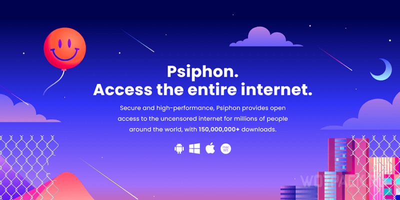 Psiphon как лучший бесплатный VPN на ПК