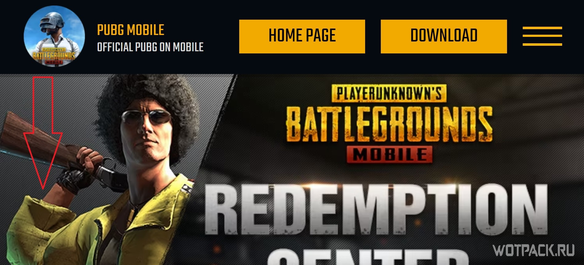 Código de resgate do PUBG Mobile