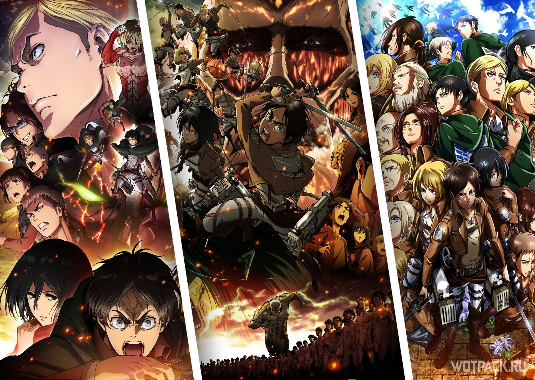 Attack on Titan: todos os personagens - nomes, altura, idade e