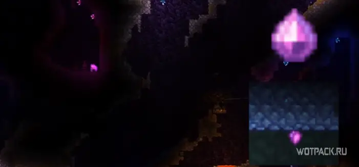 Image of a Gelatin Crystal in Terraria