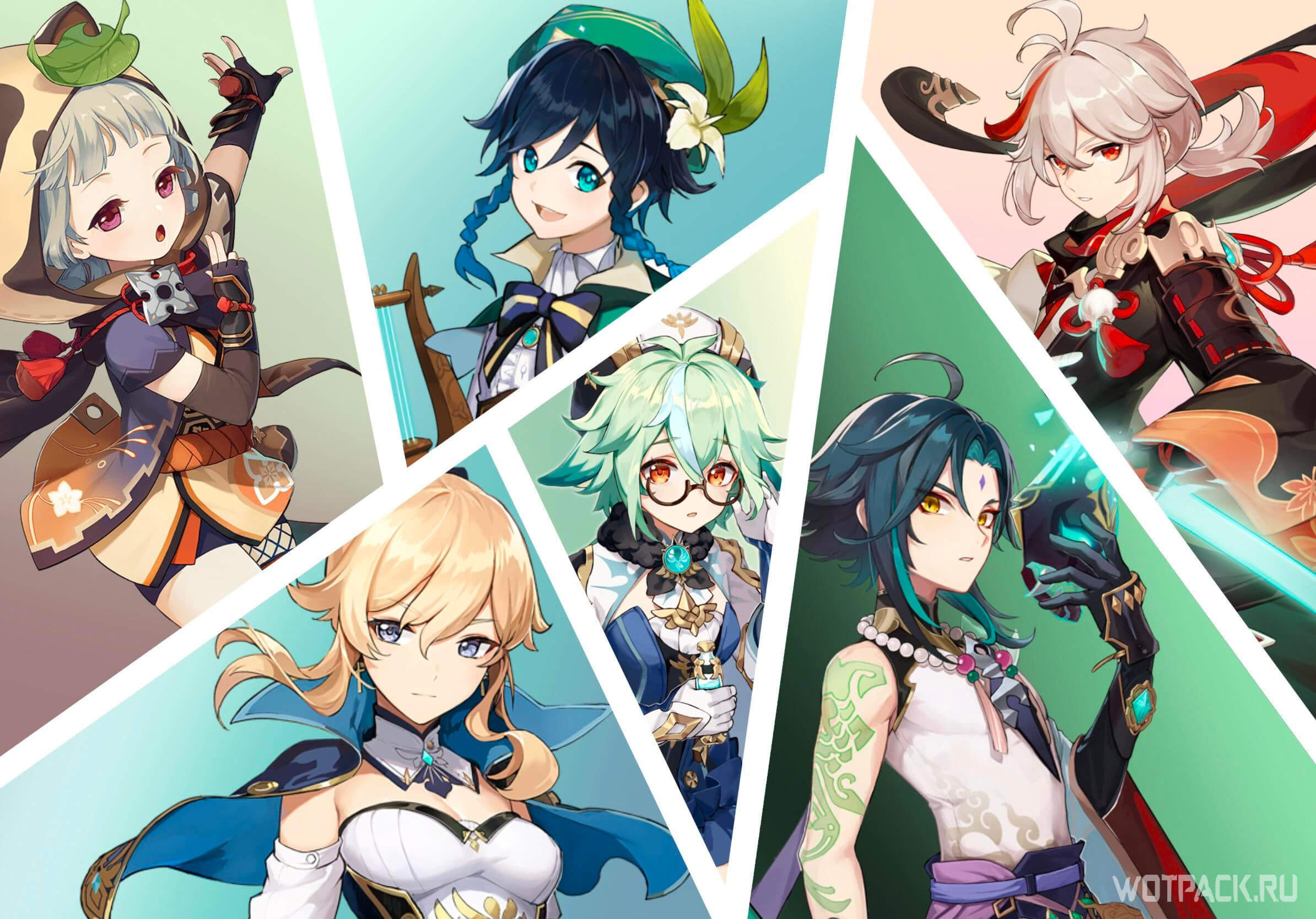 Genshin Impact: Todos os personagens Anemo até agora