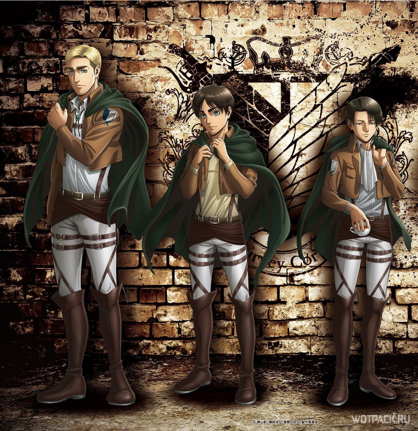 Attack on Titan: Aniversário dos principais personagens - Oxente Sensei