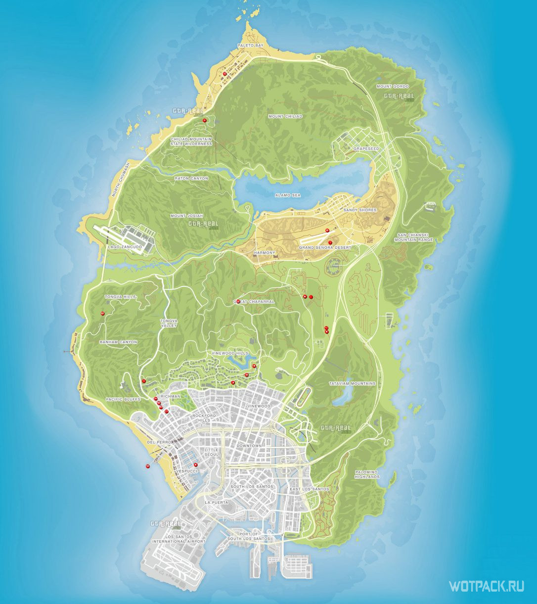 Invierte 400 horas en hacer este increíble mapa 3D de GTA 5