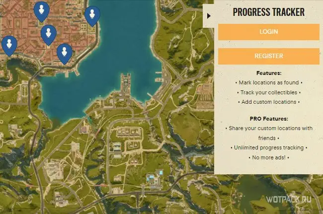 Интерактивная карта мира Far Cry 6: оружие, тайники, ключи, криптограммы[все обозначения]
