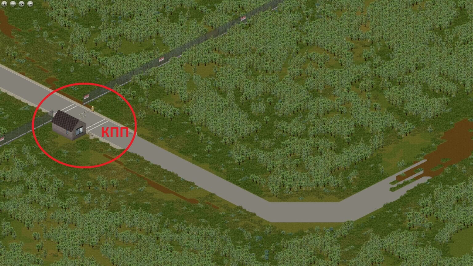 Project Zomboid: military base - where is it on the map