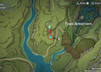 6 на карте