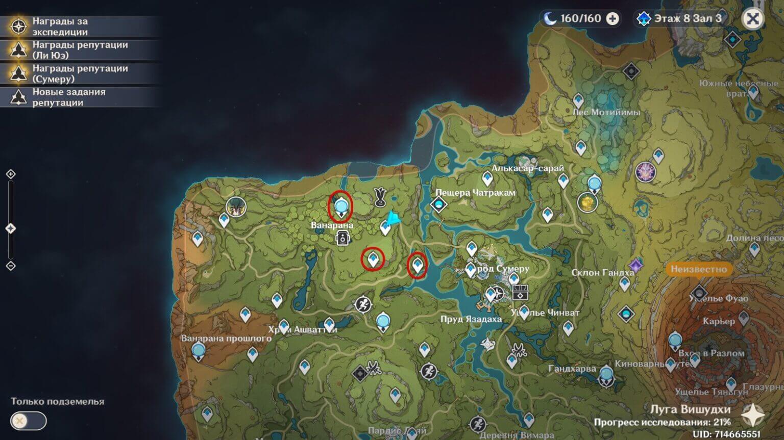 All Sumeru teleporters in Genshin Impact: how to find and open