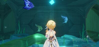 Аквариум в Genshin Impact: как получить Тени на прозрачной воде [рыбы в Чайнике безмятежности]