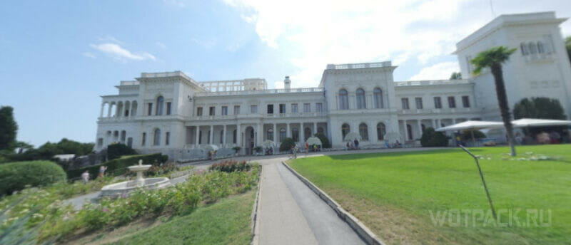 克里米亚的宫殿叫什么名字，50 多年来一直是俄罗斯沙皇三大家族的南居所