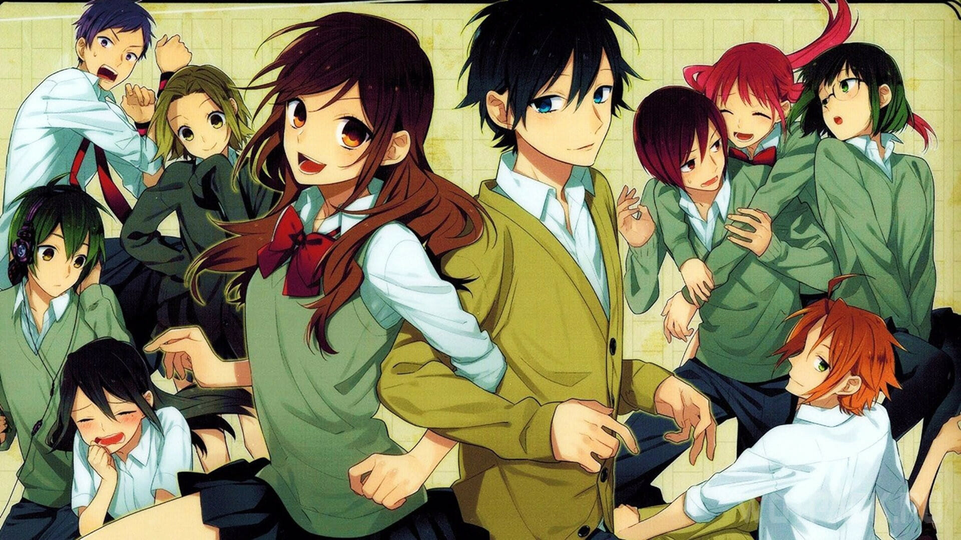 Miyamura escapa de Hori san  Horimiya Español Latino Momentos divertidos  del anime 