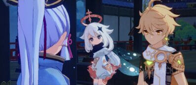 Облачение божественного посланника в Genshin Impact: где найти Аяку в имении Камисато