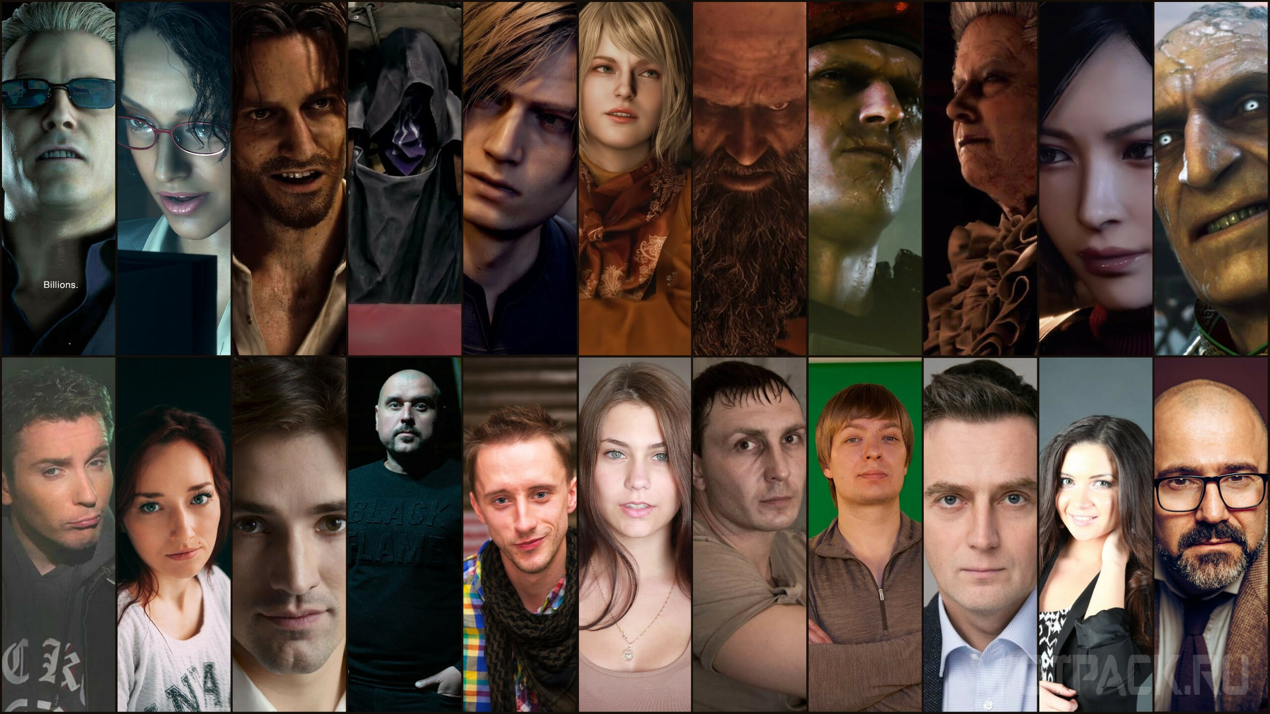 Resident Evil 4 Remake cast and voice actors list