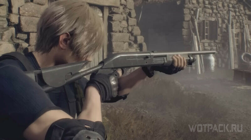 riot gun resident evil 4 remake