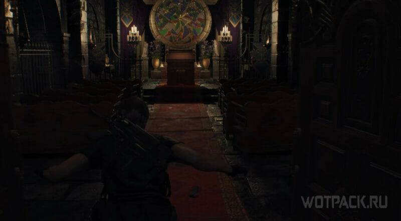 Загадка в церкви в Resident Evil 4: как открыть дверь и попасть в церковь