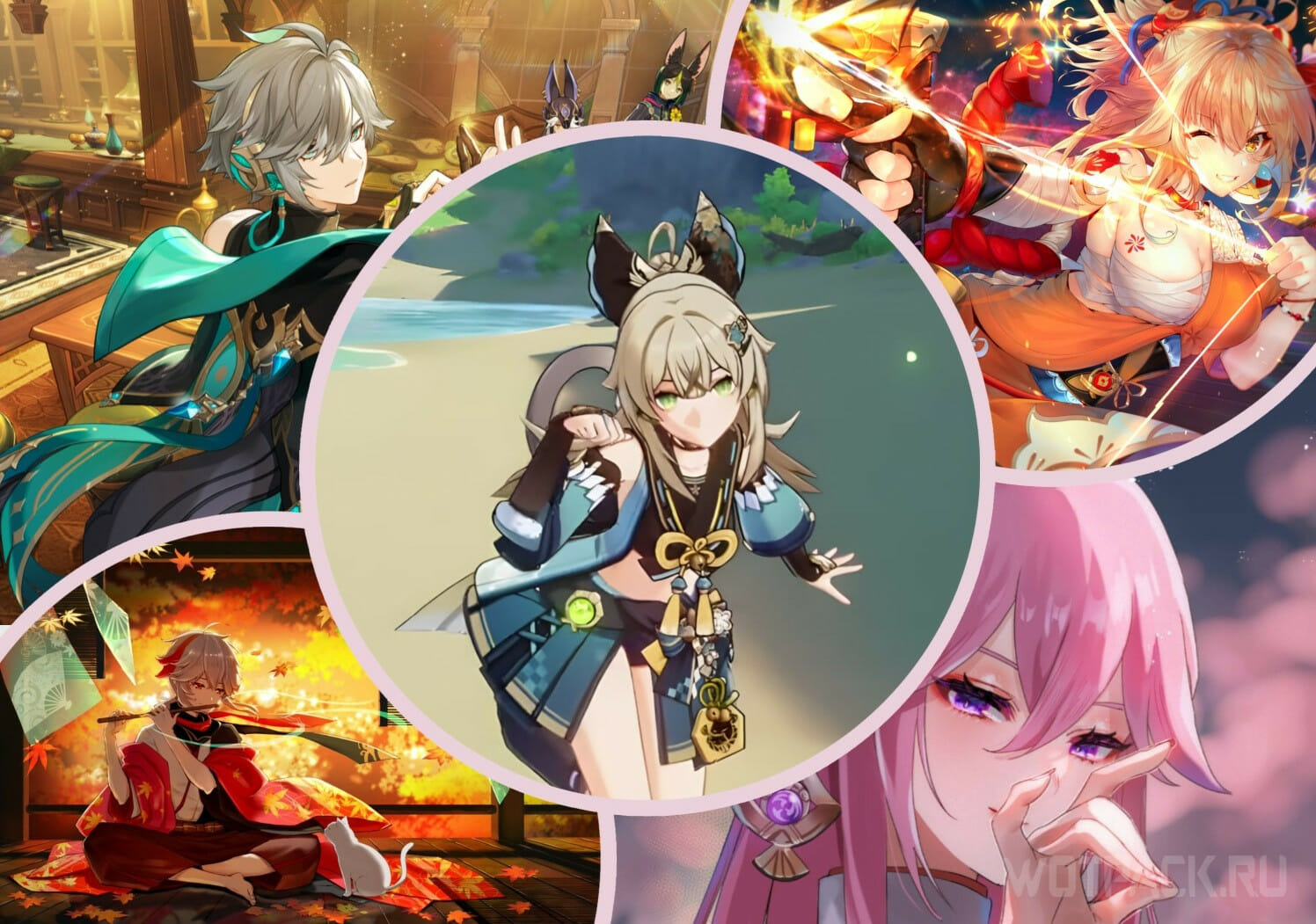 Genshin Impact 3.7: Banners de lançamento e relançamento de personagens