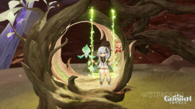 Пробудите оставшихся пари в деревьях фраваши в Genshin Impact: как найти деревья и разбудить пари