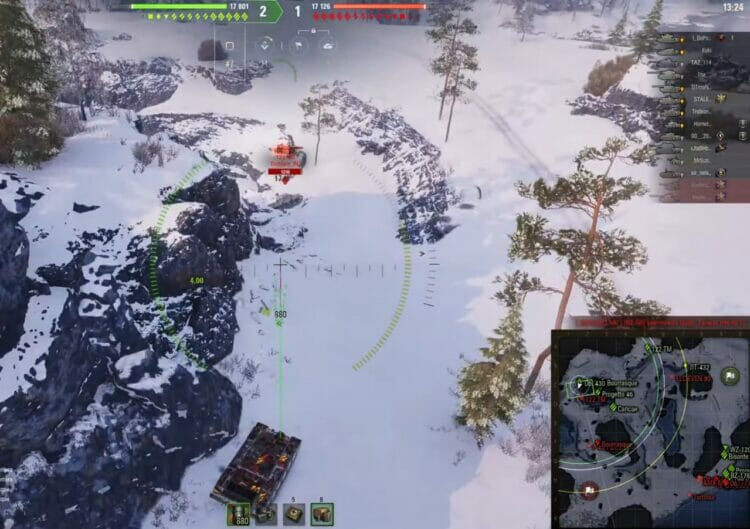 Object 156 O in World of Tanks: Tier 8 premium flamethrower SPG