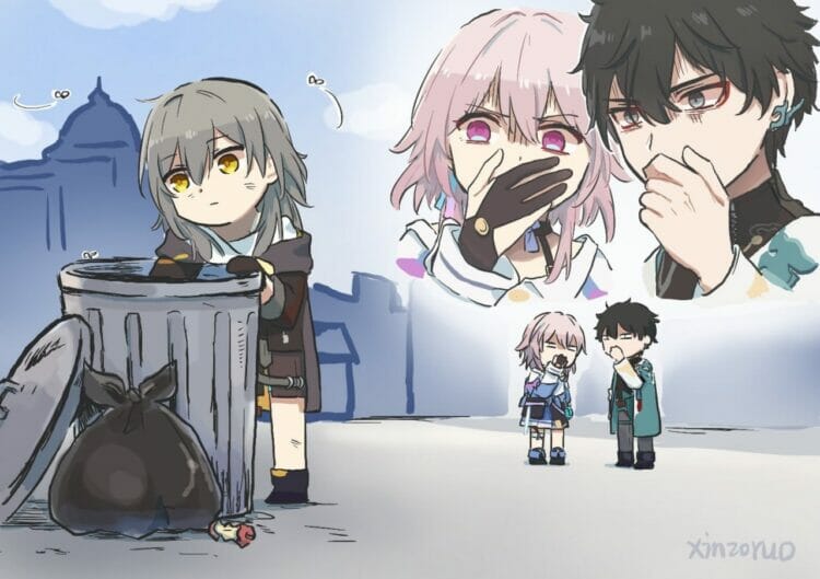 Garbage cans in Honkai Star Rail how to find everything and open the