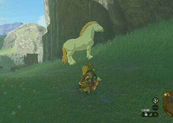 Гигантская лошадь The Legend of Zelda Tears of the Kingdom
