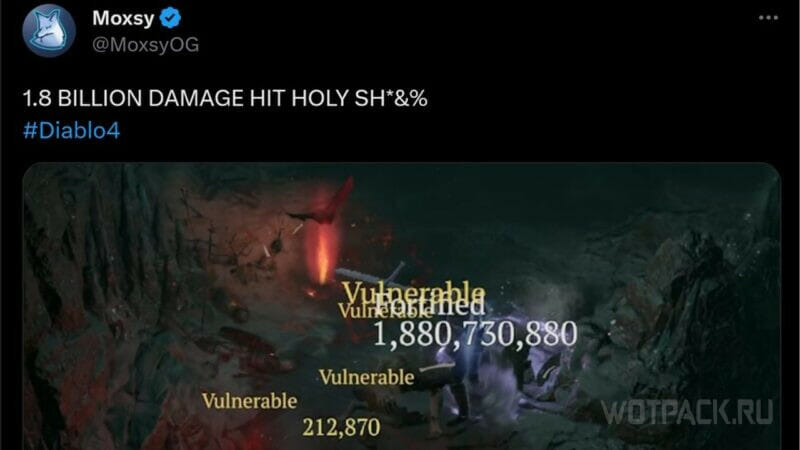 Милиарди щети от друид в Diablo 4