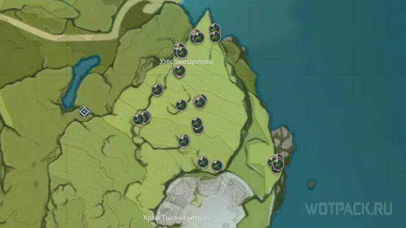 Где найти Сесилию на карте в Genshin Impact – все точки сбора