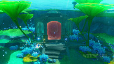 Как снять красный барьер под водой в Фонтейне в Genshin Impact: решение загадок с беседками