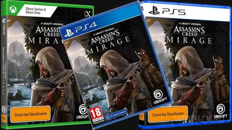 диски с Assassin’s Creed Mirage