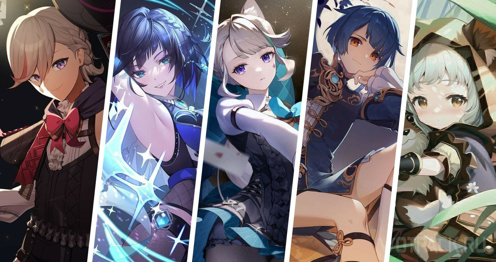 O Patch 4.0 desbloqueará 4 personagens masculinos em Genshin Impact