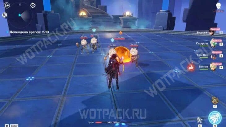 Ризли в Genshin Impact: гайд по оружию, артефактам и командам