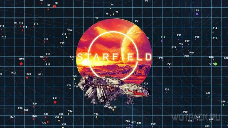 Подробная карта всех локаций Starfield